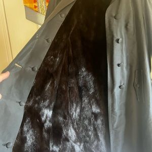 Mink Lined Coat